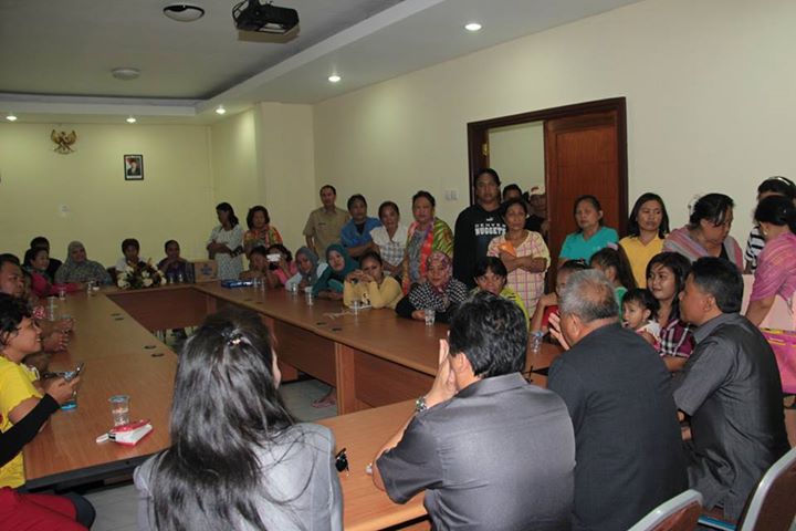 DPRD Manado Terima Aspirasi Masyarakat Sario